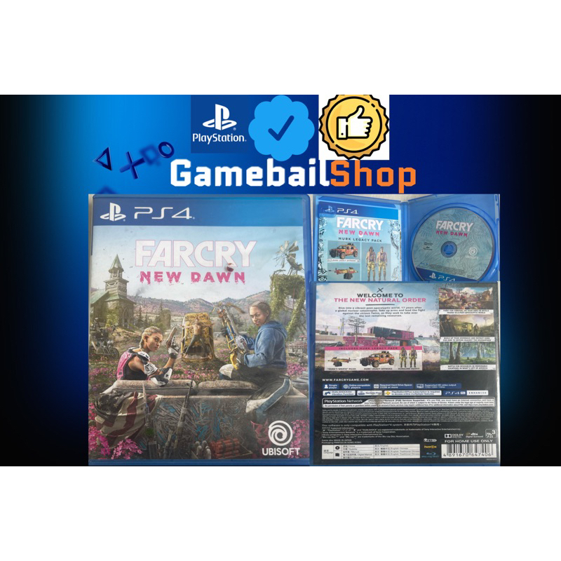 เทปคาสเซ็ต PS4 FarCry Far Cry New Dawn (Reg 3asia/Englis) PS4 BD