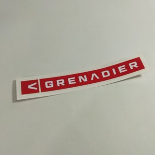 สติกเกอร์ไวนิล ลายโลโก้ Grenadier สําหรับติดตกแต่งรถจักรยาน