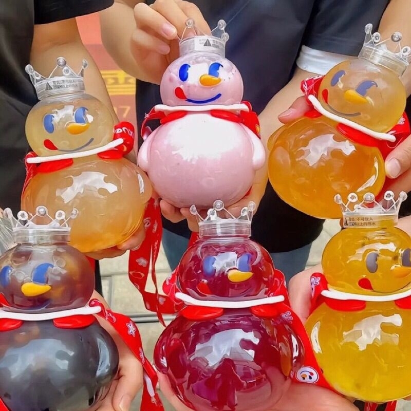 พร้อมส่ง ขวดผสม PO 700 มล. พร้อมสายคล้อง