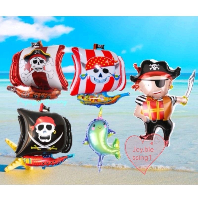 PIRATES FOIL BALLOONS