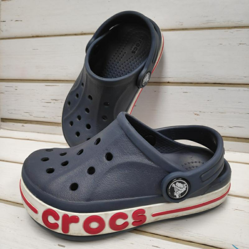 Crocs ICONIC COMFORT C9 - รองเท้าแตะ CROCS Preloved Children& 39;s ล่วงหน้า