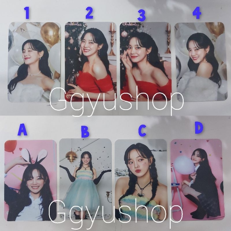 พร้อม! [จํากัด] Sejeong Ogeti O!การ์ดรูปถ่ายเกติ