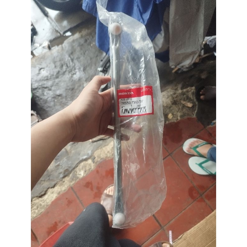 Rod Unit AB เสาเหล็ก Link Ling Handlebar Wiper Wiper Wiper ด้านหน้าซ้ายขวา Honda City GM2 2008 2009 