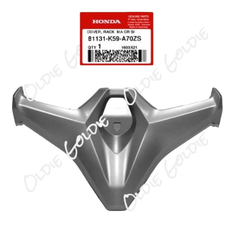 81131-K59-A70ZS ฝาครอบลิ้นชัก Vario 125 150 LED 2018 - 2021 สีเงิน