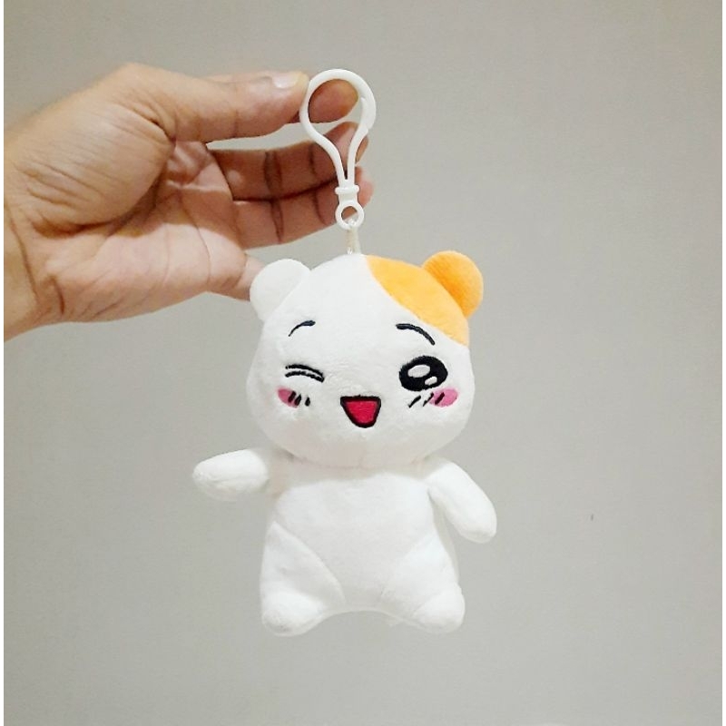 GANTUNGAN Ebichu ไม้แขวนตุ๊กตาหนูแฮมสเตอร์ ขนาด 15 ซม./ ไม้แขวนเสื้อตุ๊กตา