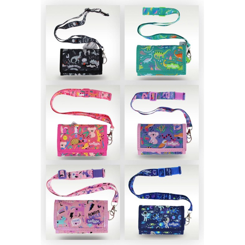 กระเป๋าสตางค์ SMIGGLE CHILDRENS ดั้งเดิมสําหรับ BOYS หรือ GIRLS