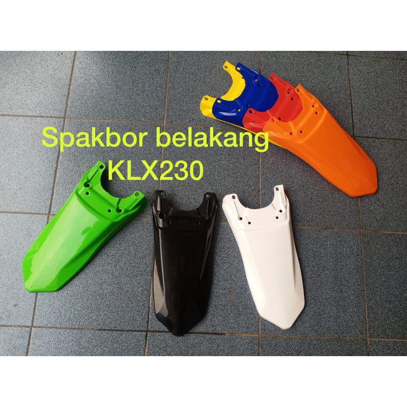 KLX 230 บังโคลนหลัง KLX 230 บังโคลนหลัง KLX 230 บังโคลน