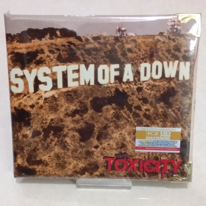 Cd audio System Of A Down Toxicity + West Music + K2HDPro