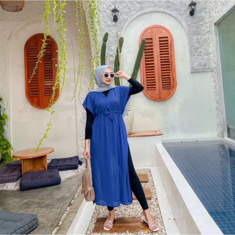 Melinda Ceruty Drawstring Overall/mantai Overall