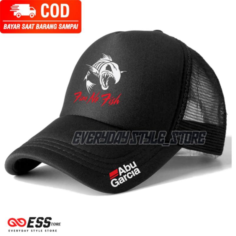 Abu Garcia Trucker Fear No Fish Hat / หมวกตกปลา Abu Garcia