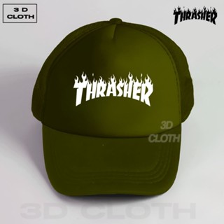 หมวกรถบรรทุก Thrasher / หมวกตาข่าย คุณภาพดี