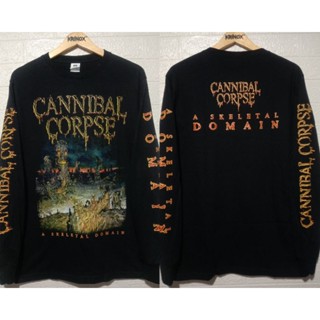 เสื้อเชิ้ตแขนยาว CANNIBAL CORPSE - A SKELETAL DOMAIN Builtup Premium