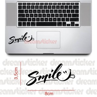 สติกเกอร์ ลายหน้ายิ้ม สําหรับติดตกแต่งแล็ปท็อป MacBook