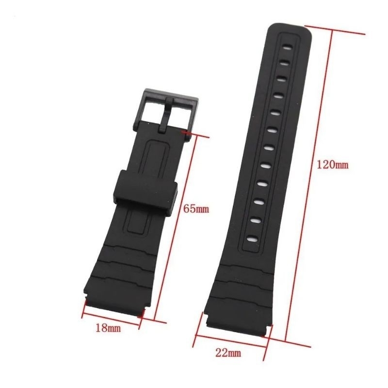 สายนาฬิกา casio W-217H casio W-217 คุณภาพ