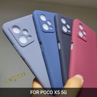 เคส POCO X5 5G เคสซิลิโคน หินทราย ป้องกันการลื่น บาง