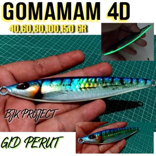 Gomamam METAL JIG เหยื่อตกปลา สเกล 150 กรัม 4D GID Belly BJK PROJECT ใหม่ COSTUM