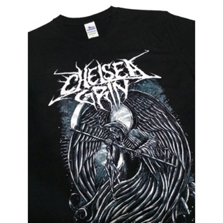 Chelsea GR1N เสื้อยืดลําลอง แขนสั้น พิมพ์ลาย deathcore lorna shore