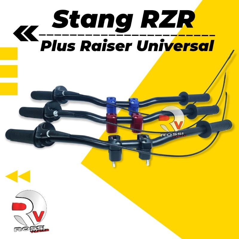 RZR แฮนด์ Plus Raiser แฮนด์ CNC CB150R Vixion Satria Fu Sonic Universal