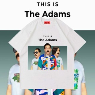 Kaos ADAM SUSENO - INUL Ardeista • เสื้อยืดลําลอง แขนสั้น คอกลม พิมพ์ลาย ADAMS สีขาว