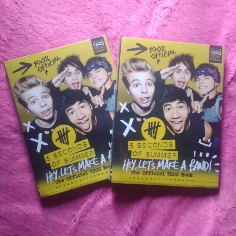 [NEW & SEALED] HEY, LETS MAKE A BAND! หนังสืออย่างเป็นทางการ - 5 วินาทีของ SUMMER 5SOS ALBUM CD ORIG