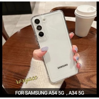 เคสโทรศัพท์มือถือแบบนิ่ม ใส พร้อมแบตเตอรี่ในตัว สําหรับ SAMSUNG A24 A14 M14 A34 5G A54 5G