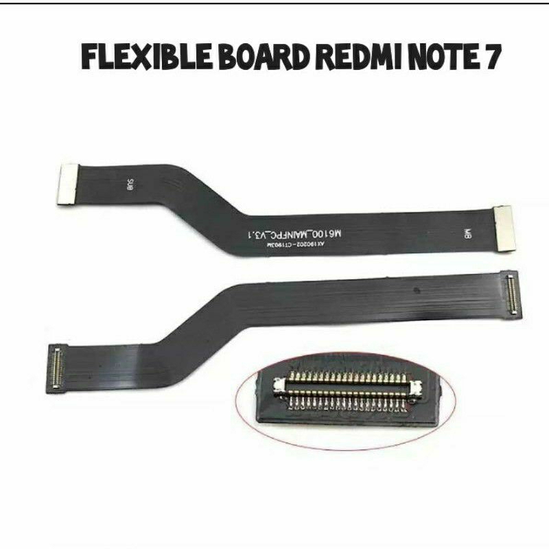 FLEXIBLE เมนบอร์ดสําหรับ XIAOMI REDMI NOTE 7 FLEX UI BOARD TO SUB BOARD