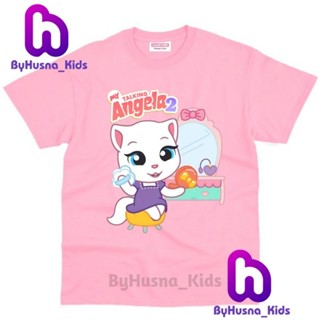 เสื้อยืด พิมพ์ลาย My TALKING ANGELA TALKING TOM HEROES TALKING TOM AND FRIENDS พรีเมี่ยม สําหรับเด็ก