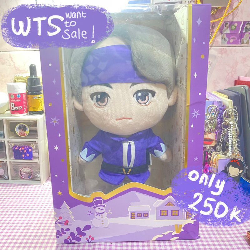 TINYTAN TAEHYUNG DOLL PURPLE HOLIDAYS EDITION / TAEHYUNG DOLL / V / BTS