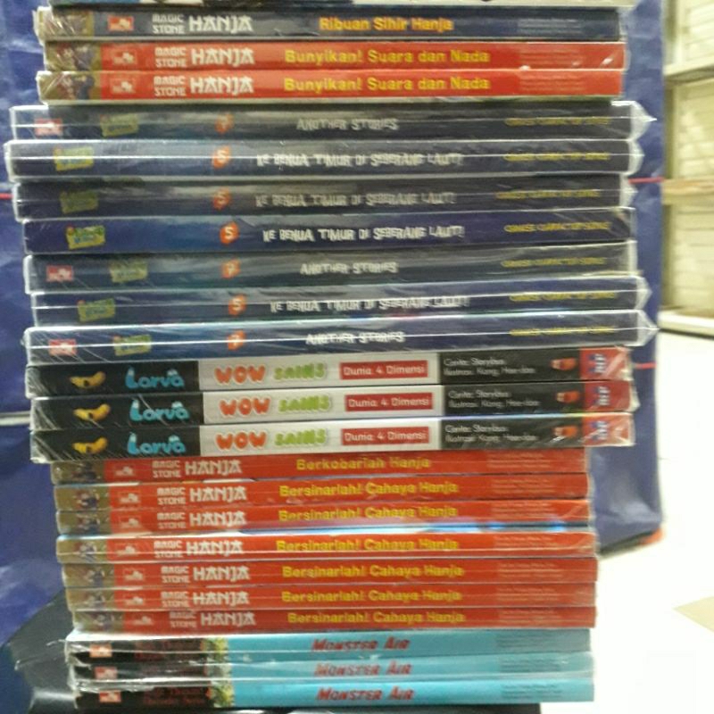 หนังสือเด็ก Science Comic/Edu Comics/Survival Borneo/Monster Air/Magic Stone Hanja ETC.