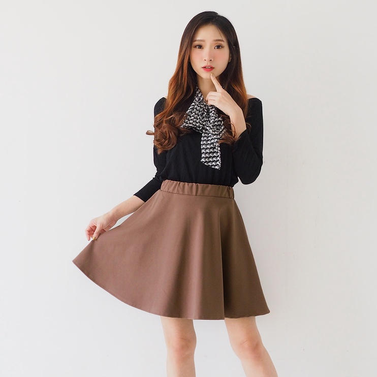 Linda Tyan Skirt - กระโปรงสั้นผู้หญิง& 39;s