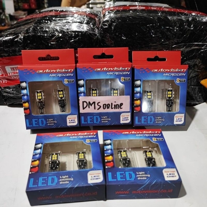 Sen Led T10 4.5W Canbus สีขาว Premium Autovision