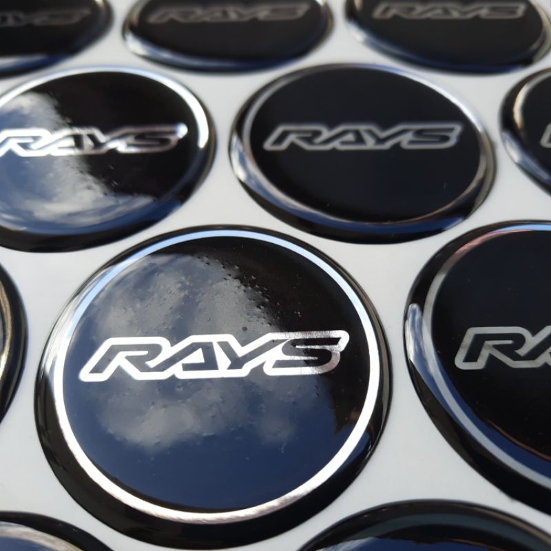 สติ๊กเกอร์ EMBOSSED RAYS 4.3 ซม. สติ๊กเกอร์ RESIN
