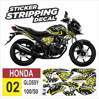 สติกเกอร์คาร์บูเรเตอร์ แบบกึ่งเต็ม สําหรับตกแต่งรถยนต์ honda Tiedye