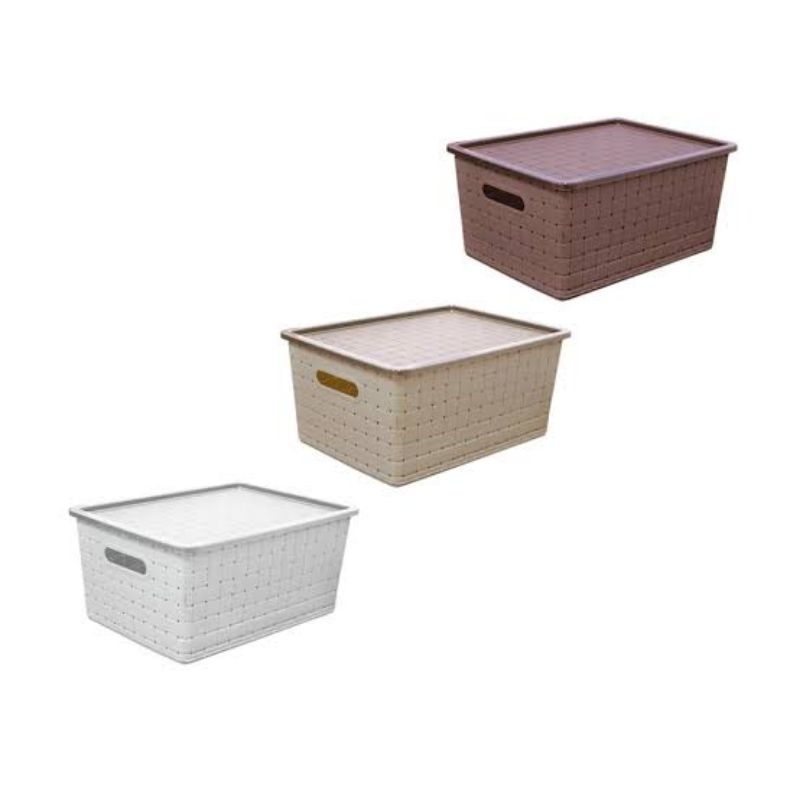 LUGANO BOX ตะกร้าพลาสติกพร้อมมัลติฟังก์ชั่น HAWAII 9250 DT