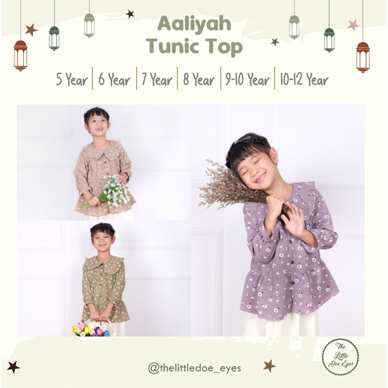 Aaliyah Tunic Top***
