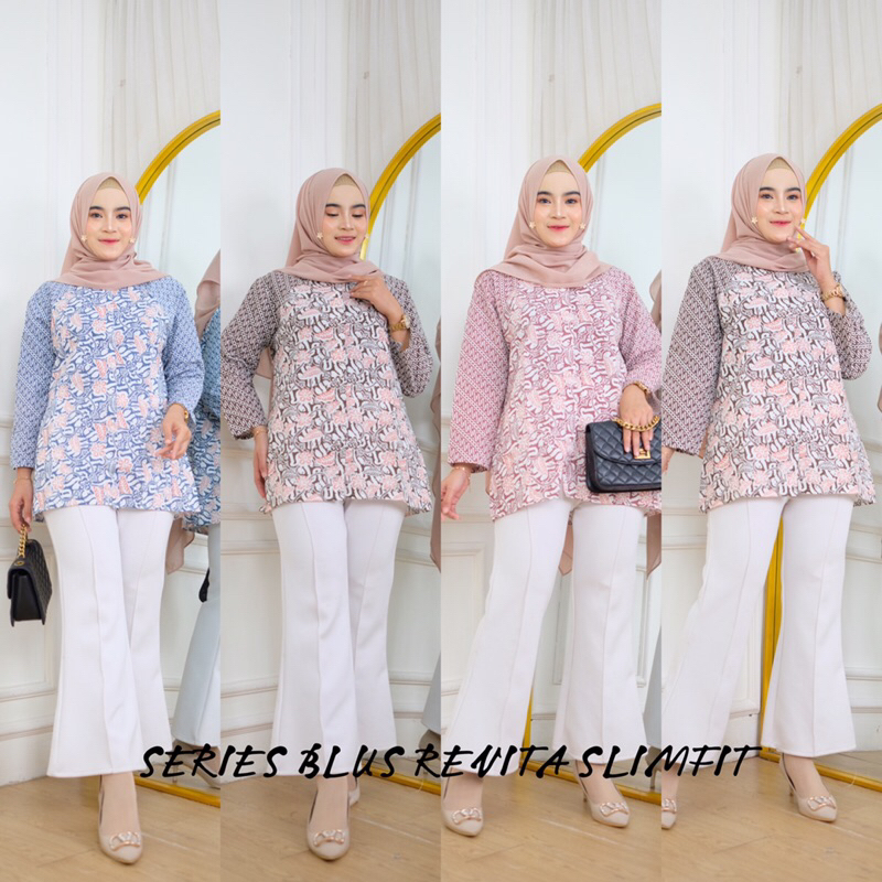 REVITA PASTEL BATIK BLOUSE