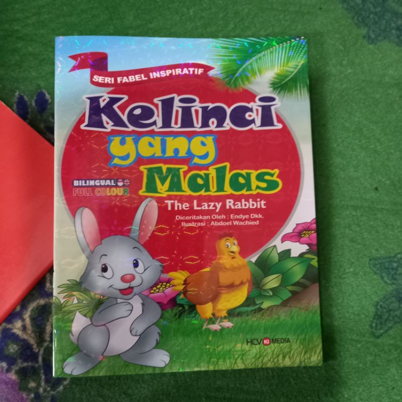 หนังสือ FABLE ของ CHILDRENS STORIES และ FAIRY TALES OF THE LAZY RABBIT FULL COLOR