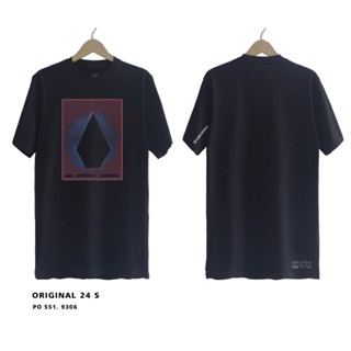 เสื้อยืดพรีเมี่ยม พิมพ์ลาย Volcom TTT Square Mirror