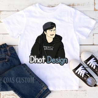 เสื้อยืด พิมพ์ลาย Kona dhot สําหรับเด็ก