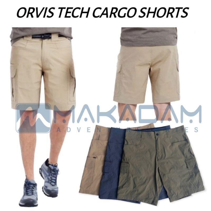 กางเกงกลางแจ้งเดินป่าคาร์โก้ Orvis tech