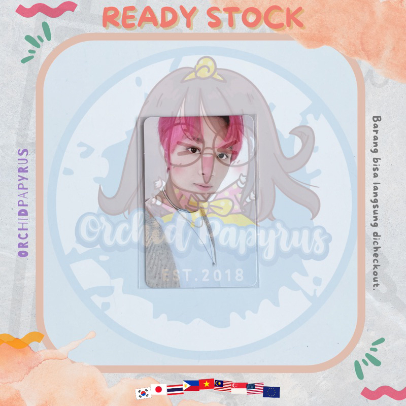 [SEALED] PHOTOCARD HAECHAN NCT 127 2 BADDIES STREET SIGNING EVENT