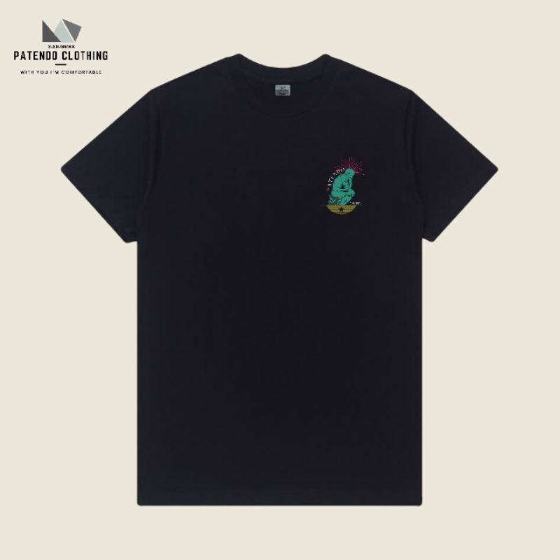 เสื้อยืด Patendo LIFE CIRCLE BLACK