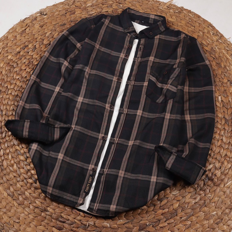 เสื้อเชิ้ต แขนยาว Flanel BRILL EIGHTY EIGHTY EIGHTY 8810
