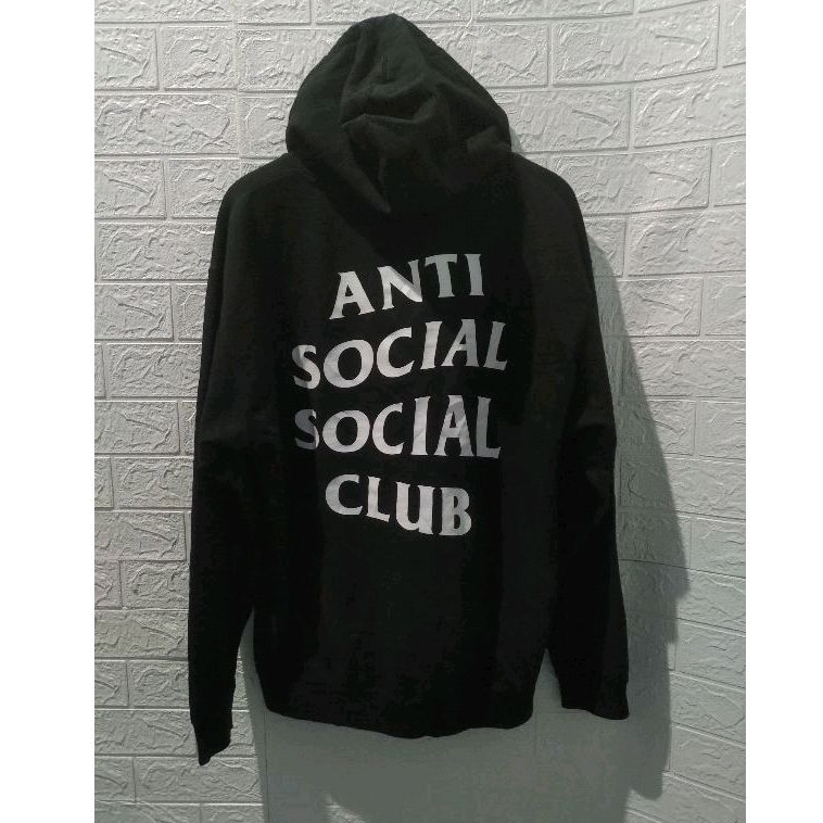 Assc | เสื้อฮู้ด Anti social club ดั้งเดิม