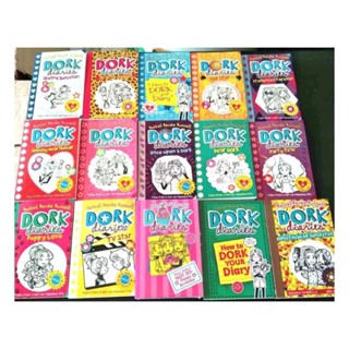 หนังสือ Dork DIARES 1-15 Series Jeff Kinney (ภาษาอังกฤษ)