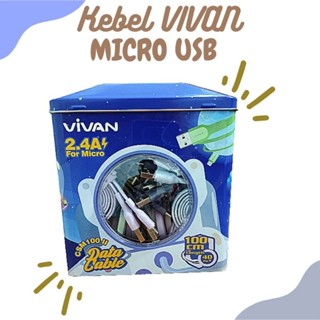 ใหม่! Vivan CSM100s 2.1A สายเคเบิลข้อมูล (สําหรับ 1 ชิ้น)