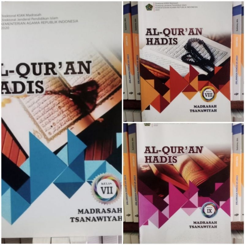 Al Quran Hadith MTs Class 7 8 9 KMA