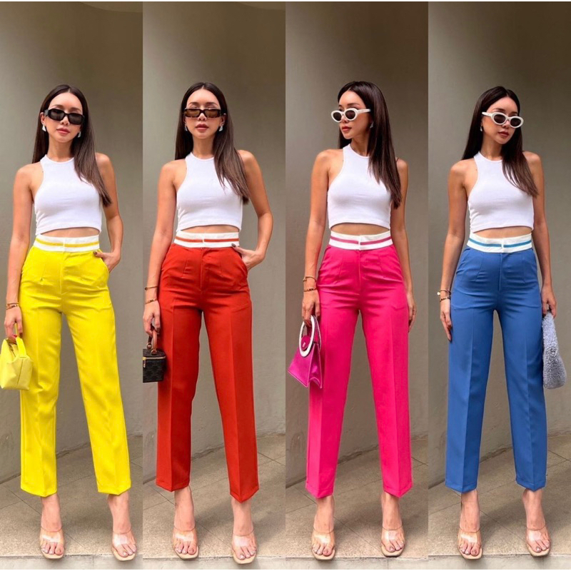 GASTRO 7/9 HW PANTS PROMTHONG / READY 7/9 กางเกงผู้หญิง BKK PROMTHONG