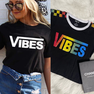 เสื้อยืด Vibes On Fire