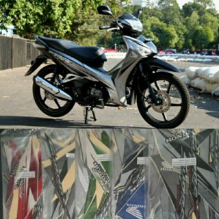 สติกเกอร์ Supra X 125 PGM FI สําหรับติดตกแต่งหมวกกันน็อค